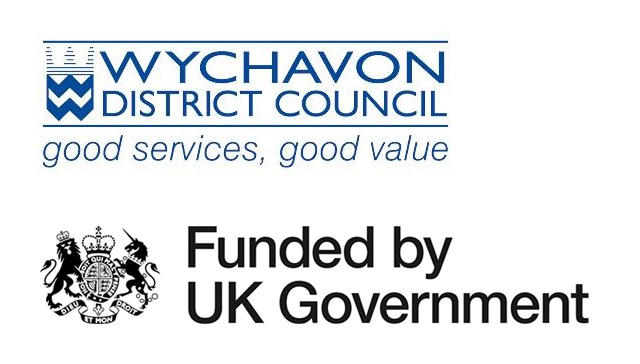 Wychavon Council and  UK Gov Logos